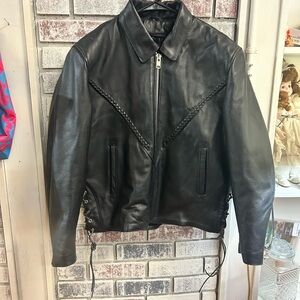 Interstate Leather Ladies Size Xl lady rider motorcycle